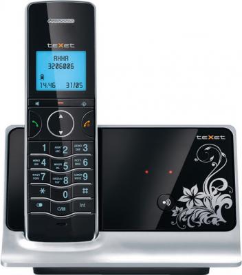 Беспроводной телефон Texet TX-D8600A Black - вид спереди