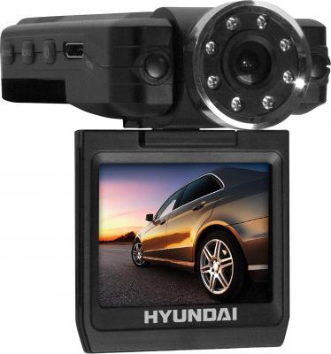 Автомобильный видеорегистратор Hyundai H-DVR04 Black - общий вид