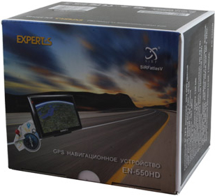 GPS навигатор Experts EN-550HD - упаковка
