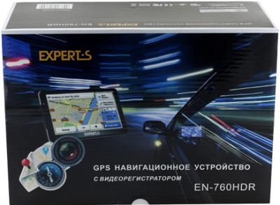 GPS навигатор Experts EN-760HDR - упаковка