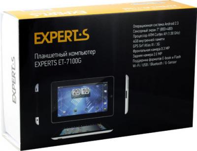 Планшет Experts ET-7100G - коробка