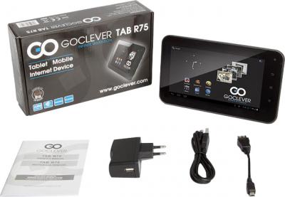 Планшет GoClever TAB R75 4GB - комплектация