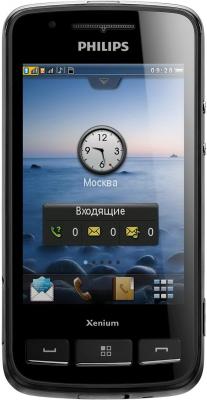 Мобильный телефон Philips Xenium X622 Black - общий вид