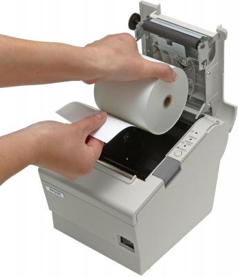 Принтер чеков Epson TM-T88V (C31CA85833) - заправка ленты