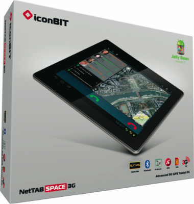 Планшет IconBIT NetTab Space 3G 8GB - коробка