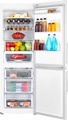 Холодильник с морозильником Samsung RB28FEJNCWW/WT - внутренний вид