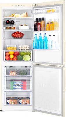 Холодильник с морозильником Samsung RB28FSJNDEF/WT - камеры хранения