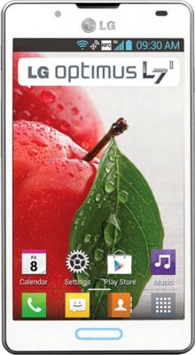 Смартфон LG P713 Optimus L7 II White - общий вид