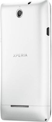 Смартфон Sony Xperia E / C1505 (белый) - полубоком
