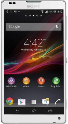 Смартфон Sony Xperia ZL (C6503) White - общий вид