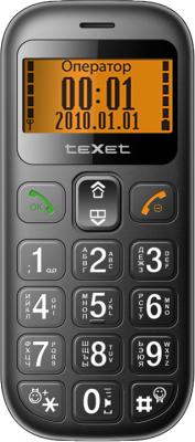 Мобильный телефон Texet TM-B111 (черный) - общий вид