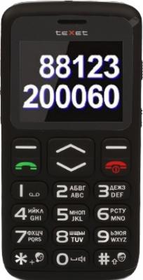 Мобильный телефон Texet TM-B311 Black - общий вид