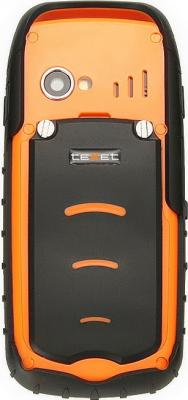 Мобильный телефон Texet TM-510R Black-Orange - задняя крышка