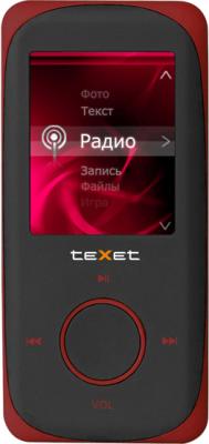 MP3-плеер Texet T-189 (4Gb) Red - общий вид