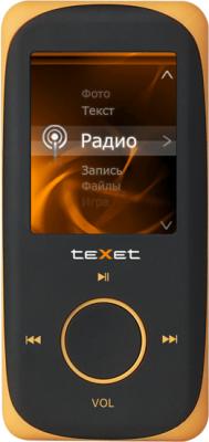 MP3-плеер Texet T-189 (4Gb) Orange - общий вид