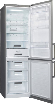 Холодильник с морозильником LG GA-B489ZMKZ - общий вид