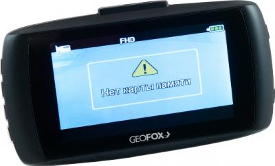Автомобильный видеорегистратор Geofox DVR450 - дисплей