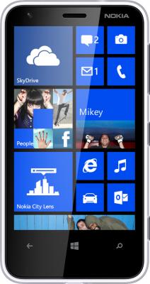 Смартфон Nokia Lumia 620 White - общий вид
