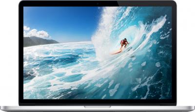 Ноутбук Apple MacBook Pro 15'' Retina (ME664RS/A) - фронтальный вид