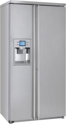 Холодильник с морозильником Smeg FA55PCIL3 - общий вид