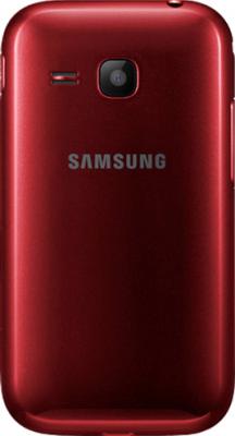 Мобильный телефон Samsung C3312 Rex 60 Duos Flamingo Red - задняя крышка