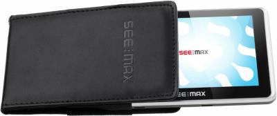 GPS навигатор SeeMax navi E550 HD DVR 8GB - вид спереди