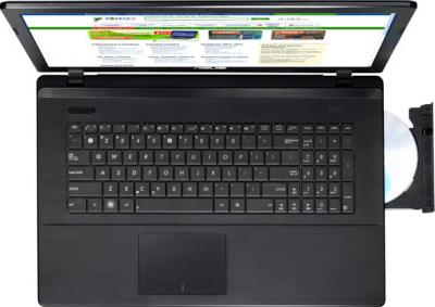 Ноутбук Asus X75VD-TY016H (90NCOC218W12215813AU) - вид сверху