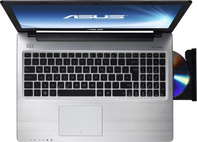 Ноутбук Asus K56CM (90NUHL424W16136013AY) - вид сверху