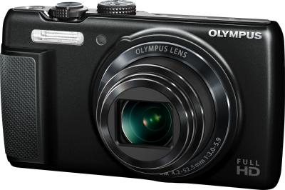 Компактный фотоаппарат Olympus SH-21 Black - общий вид