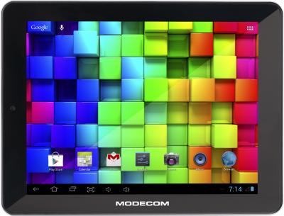 Планшет Modecom FreeTAB 8014 IPS X4 16GB (черный) - фронтальный вид