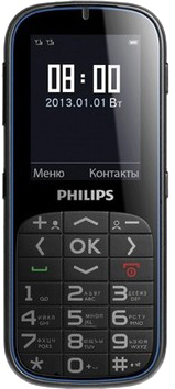 Мобильный телефон Philips X2301 - общий вид