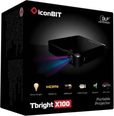 Проектор IconBIT TBright X100 - коробка