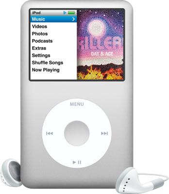 MP3-плеер Apple iPod classic 160Gb MC293QB/A (серебристый) - общий вид