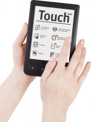 Электронная книга PocketBook Touch Lux 623 (Black) - общий вид