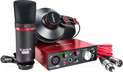 Студийный комплект Focusrite Scarlett Solo Studio (2-е поколение)