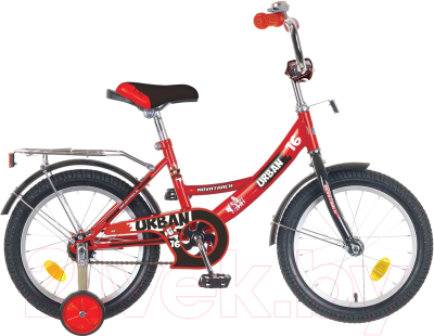 Детский велосипед Novatrack Urban 163RD6 (красный)