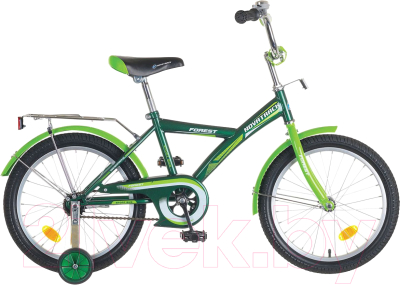 Детский велосипед Novatrack Forest 181GN5 (зеленый)