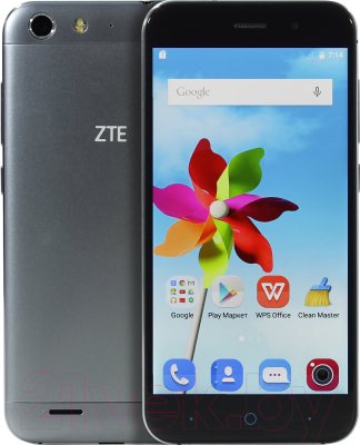 Смартфон ZTE Blade Z7 (серый)
