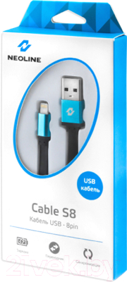 Кабель NeoLine Cable S8 (черный)