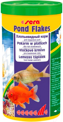 Корм для рыб Sera Pond Flakes 7070