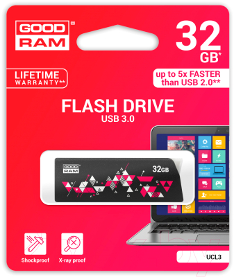 Usb flash накопитель Goodram UCL3 32GB (UCL3-0320K0R11)