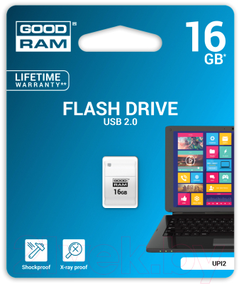 Usb flash накопитель Goodram UPI2 16GB (UPI2-0160W0R11)