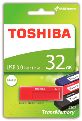 Usb flash накопитель Toshiba U302 32Gb (THN-U302R0320MF)