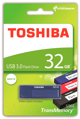 Usb flash накопитель Toshiba U302 32Gb (THN-U302B0320MF)