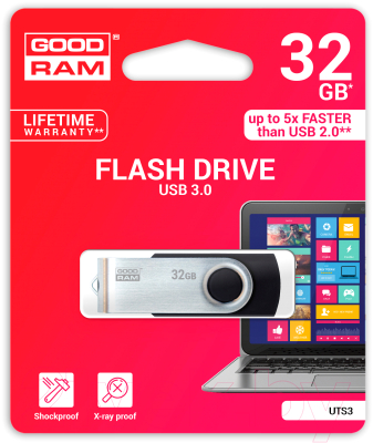 Usb flash накопитель Goodram UTS3 32GB (UTS3-0320K0R11)