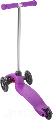 Самокат детский Sundays SA-100S-5 (фиолетовый, светящиеся колеса)