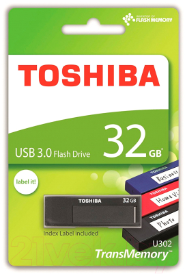 Usb flash накопитель Toshiba U302 32Gb (THN-U302K0320MF)
