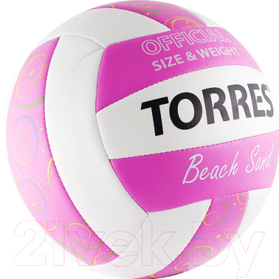 Мяч волейбольный Torres Beach Sand V30085B (размер 5)