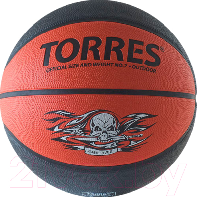 Баскетбольный мяч Torres Game Over B00117
