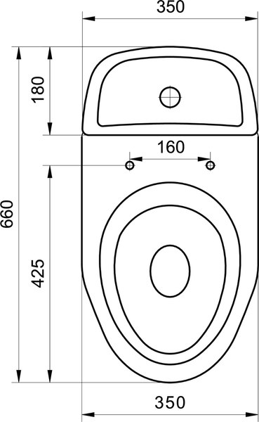 Унитаз напольный Santeri Прайм 1P2054S0000BF